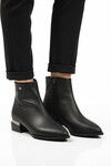 Black Fur-lined Cold-Resistant Womens Boots PC-54991 Z