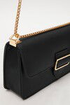 Black Womens Handbag and Shoulder Bag 930191