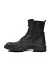 Siyah İçi Polarlı Kaymaz Taban Uzun Erkek Bot 756 M