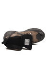Siyah Vizon Kaymaz Taban Fermuarlı Polarlı Unisex Outdoor Bot 2115 G