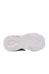 White Blue Mesh Velcro Girls Sneakers Ruffon P