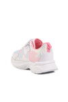 White Pink Mesh Velcro Girls Sneakers Ruffon P