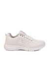 Beyaz Fileli Hafif Bağcıklı Esnek Unisex Spor Ayakkabı 020 G