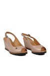 Bej Kadın Topuklu Sandalet PC-54596 Z