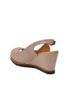 Bej Kadın Topuklu Sandalet PC-54596 Z