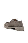 Gray Suede Womens Casual Shoes PC-54319 Z