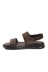Kahve Lastikli Hafif Erkek Günlük Sandalet PC-7334 M