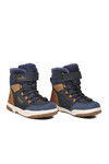 Lacivert Cırtlı Su Geçirmez Unisex Çocuk Bot BNI-11000 F