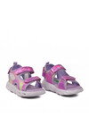 Lila Cırtlı Hafif Kız Çocuk Sandalet BNI-10113 P