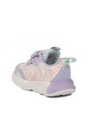 Lila Cırtlı Işıklı Kız Çocuk Spor Ayakkabı 1987 B