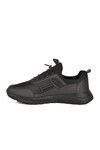 Black Lightweight Flexible Lock Lace-Up Mens Sneakers Nans 6006 M