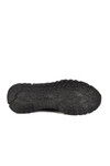 Siyah Hafif Esnek Kilit Bağcıklı Unisex Spor Ayakkabı Nans 6006 G