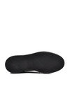 Black Genuine Leather Mens Casual Shoes 70914 M
