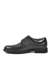 Black Genuine Leather Mens Casual Shoes 023 M