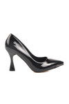 Black Thin Heeled Womens Evening Shoes PC-54747 Z