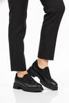 Siyah Taş İşlemeli Hafif Kadın Casual Ayakkabı PC-55216 Z