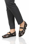 Siyah Fileli Hafif Kadın Casual Ayakkabı B-52 Z