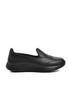 Black Genuine Leather Womens Casual Shoes 1000 Z