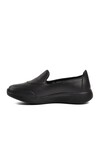 Black Genuine Leather Womens Casual Shoes 1000 Z