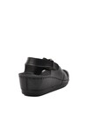 Black Anatomical Womens Heeled Sandals 15.027 Z