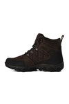 Brown Nubuck Mens Boots 152-16371 M