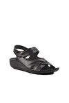 Black Anatomic Velcro Womens Sandals 16.035 Z
