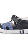 Navy Blue White Orthopedic Boys Shoes 210108 C
