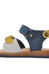 Navy Blue Mustard Orthopedic Boys Sandals 210109 Ç
