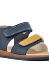 Navy Blue Mustard Orthopedic Boys Sandals 210109 Ç