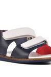 Lacivert Kırmızı Ortopedik Erkek Çocuk Sandalet 210109 Ç