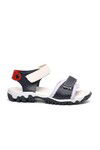 Navy Blue Red Orthopedic Boys Sandals 22Y06 P