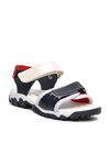 Navy Blue Red Orthopedic Boys Sandals 22Y06 P