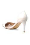 White Womens High Heel Shoes 6501 Z