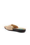 Beige Gel Sole Anatomic Womens Slippers 6808 Z