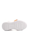 White-Orange Girls Flat Sandals Ayakmod Şng 8010 P