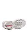 Silver Girl Flat Sandals Ayakmod Şng 8020 P