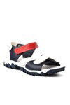 Navy Blue-White Boys Sandals 22Y04 F