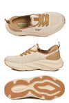 Bej Fileli Hafif Esnek Hafızalı Taban Unisex Spor Ayakkabı Flexnova G