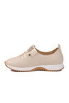 Bej Lastik Bağcıklı Hafif Kadın Casual Ayakkabı 063 Z