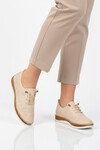 Bej Hafif Esnek Kadın Casual Ayakkabı 066 Z