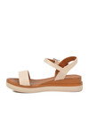 Bej Hafif Yumuşak Taban Kadın Sandalet 335333 Z