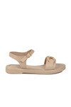 Bej Kadın Tabanı Yumuşak Hafif Sandalet 35442 Z