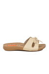 Bej Hafif Anatomik Jel Taban Kadın Terlik 11-367 Z