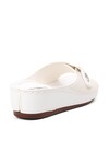 White Womens Slippers 09-701 Z
