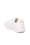 Beyaz Bağcıklı Hafif Unisex Spor Ayakkabı PCI-10120 Z