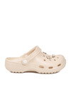 Ecru Eva Lightweight Womens Sabo Slippers 606 Z