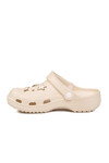 Ecru Eva Lightweight Womens Sabo Slippers 606 Z