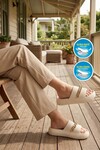 Ecru Lightweight Eva Womens Slippers 292 Z