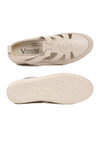 Ekru Hakiki Deri Anatomik Kadın Casual Ayakkabı Z520 Z