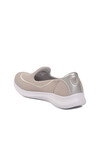 Gri Fileli Hafif Kolay Giyebilir Kadın Günlük Ayakkabısı PC-30168 Z
